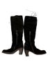 Fiorentini + Baker 100% Suede Black Ankle Boots Size 7 1/2 - photo 2