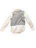 Open Edit Gray White Sleeveless Top Size S - photo 2