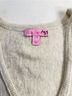 Lilly Pulitzer 100% Cashmere Color Block Blue Ivory Cashmere Pullover Sweater Size M - photo 12