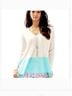 Lilly Pulitzer 100% Cashmere Color Block Blue Ivory Cashmere Pullover Sweater Size M - photo 3