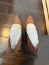 Vince Camuto Brown Gold Heels Size 6 - photo 3