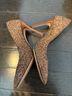 Vince Camuto Brown Gold Heels Size 6 - photo 5
