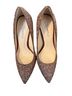 Vince Camuto Brown Gold Heels Size 6 - photo 1