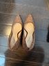 Vince Camuto Brown Gold Heels Size 6 - photo 4
