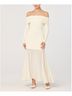 Astr Ivory Cocktail Dress Size L - photo 5