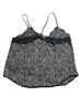 1.State 100% Polyester Floral Black White Sleeveless Blouse Size L - photo 2