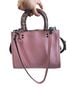 Coach 100% Leather Snake Print Pink Leather Satchel One size - photo 2