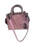Coach 100% Leather Snake Print Pink Leather Satchel One size - photo 1