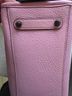 Coach 100% Leather Snake Print Pink Leather Satchel One size - photo 11