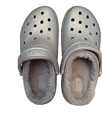 Crocs classic fuzz-lined glitter clog Mule/Clog (view 2)