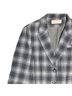 Pendleton 100% Wool Plaid Gray Blazer Size 14 - photo 5