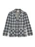 Pendleton 100% Wool Plaid Gray Blazer Size 14 - photo 1