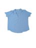 Entro Blue Short Sleeve Blouse Size M - photo 1