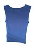 DKNY Blue Sleeveless Blouse Size L - photo 2