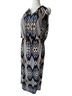 Laundry by Design Black Blue Ivory Casual Dress Size XL - photo 1
