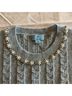 CeCe Camo Blue Gray Pullover Sweater Size L - photo 4