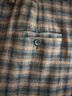 Vince. Plaid Gray Brown Dress Pants Size 14 - photo 7