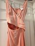 L Space 100% Viscose Stripes Pink Ivory Jumpsuit Size 6 - photo 3