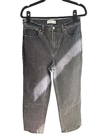 Abercrombie & Fitch The Vintage Straight High Rise Jeans (view 1)