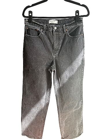 Abercrombie & Fitch The Vintage Straight High Rise Jeans (view 2)