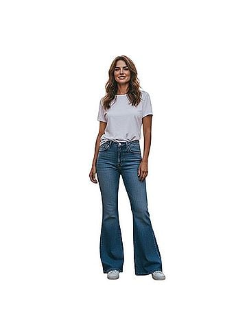 FRAME Denim Le High Flare Jeans (view 1)