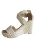 Fergalicious Tan Gold Wedges Size 7 1/2 - photo 2