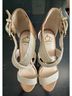 Fergalicious Tan Gold Wedges Size 7 1/2 - photo 3