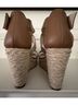 Fergalicious Tan Gold Wedges Size 7 1/2 - photo 9