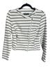 Bagatelle 75% Polyester 18% Rayon 7% Spandex 100% Polyester Stripes White Black Jacket Size M - photo 1