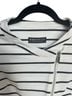 Bagatelle 75% Polyester 18% Rayon 7% Spandex 100% Polyester Stripes White Black Jacket Size M - photo 2