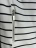 Bagatelle 75% Polyester 18% Rayon 7% Spandex 100% Polyester Stripes White Black Jacket Size M - photo 8