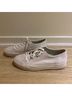 Vince. 100% Leather 100% Rubber 100% Artificial Cotton Solid White Sneakers Size 8 1/2 - photo 5