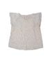 Andree Polka Dots White Short Sleeve Blouse Size L - photo 2