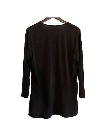 Lauren by Ralph Lauren Keyhole Knit Top Long Sleeve T-Shirt (view 2)