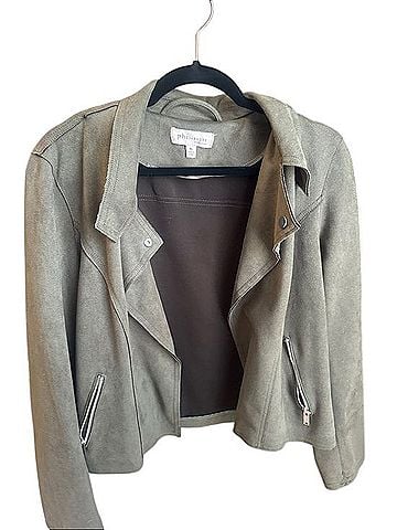 Philosophy Faux Leather Jacket (view 1)