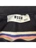 MSGM Stripes Black Cocktail Dress Size L - photo 3