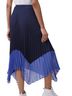 French Connection 100% Polyester Solid Blue Skort Size M - photo 3