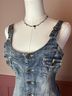 Guess 100% Cotton Blue Overalls Size M - photo 4