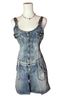 Guess 100% Cotton Blue Overalls Size M - photo 1