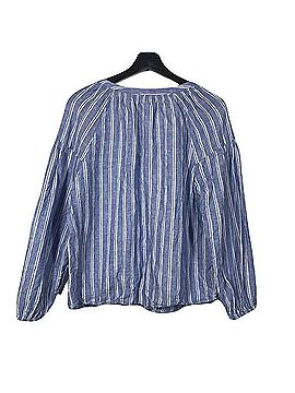 Talbots Lantern Sleeve Blouse Long Sleeve Blouse (view 2)