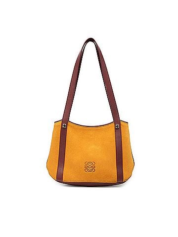 Loewe Suede Anagram Shoulder Bag (view 1)