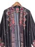 Johnny Was Floral Gray Pink Coat Size 3X - photo 2