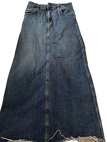 Zara Denim Skirt (view 1)