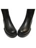 Coach 100% Leather Solid Black Boots Size 9 1/2 - photo 4