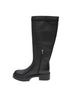 Coach 100% Leather Solid Black Boots Size 9 1/2 - photo 6