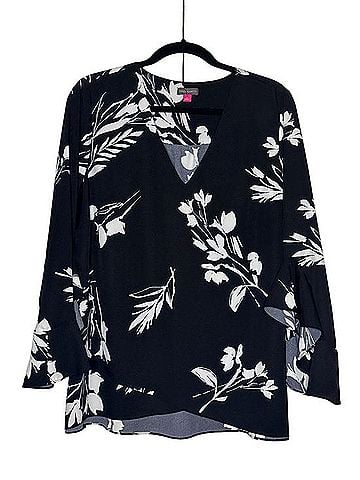 Vince Camuto Floral Whispers 3/4 Sleeve Blouse (view 1)