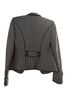 Ann Taylor LOFT 63% Polyester 34% Rayon 2% Elastane 100% Polyester Gray Blazer Size 4 - photo 2