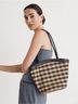 Madewell 100% Other Graphic Tan Black Tote One size - photo 4