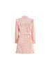 Coach 100% Silk Floral Pink Cocktail Dress Size 2 - photo 2