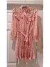 Coach 100% Silk Floral Pink Cocktail Dress Size 2 - photo 3